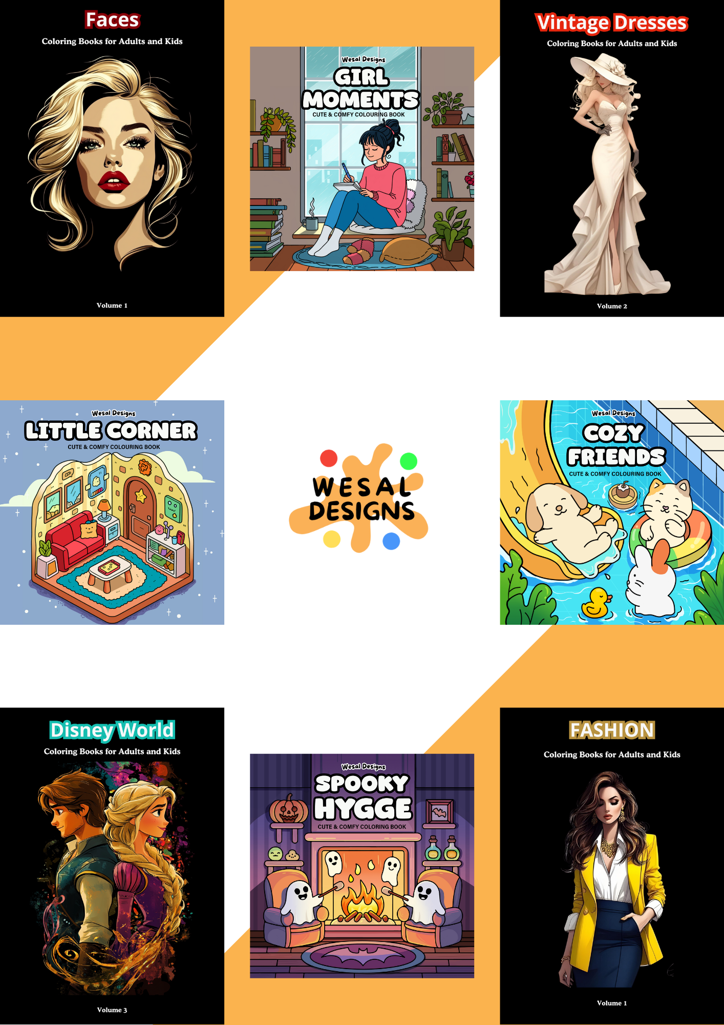 Coloring Books – WesalDesigns