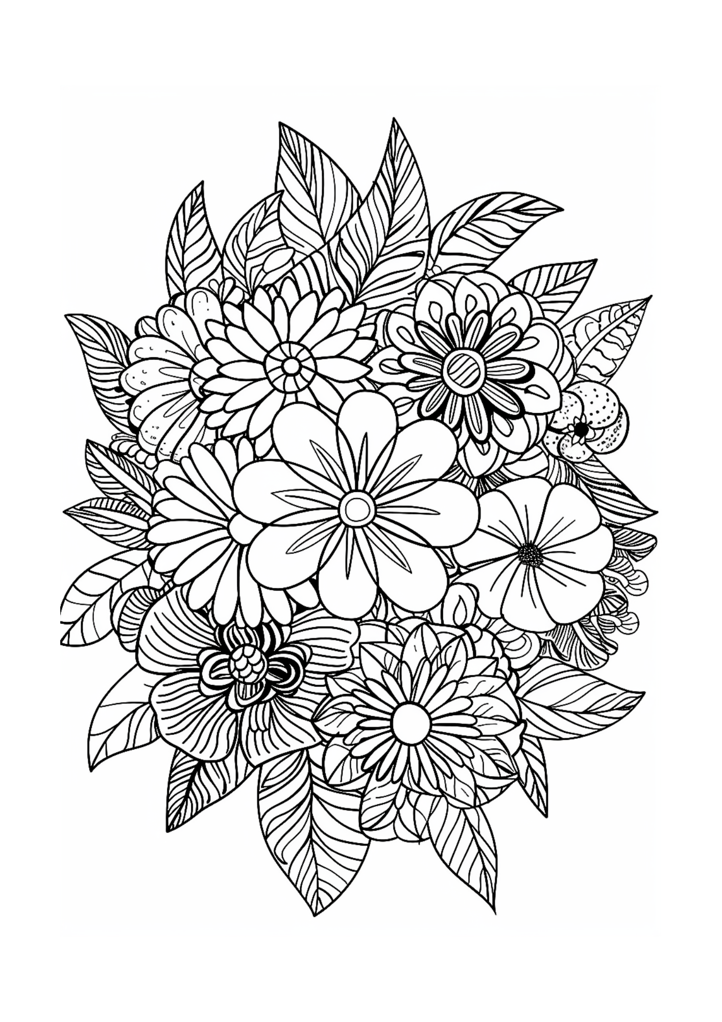 Flowers Mandala