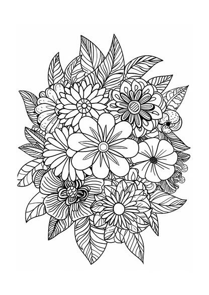 Flowers Mandala